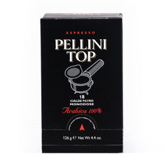 Pellini Caffè, Espresso Pellini Top 100% Arabica - 6 paquets avec 18 dosettes (6x126 g, total 108 dosettes)