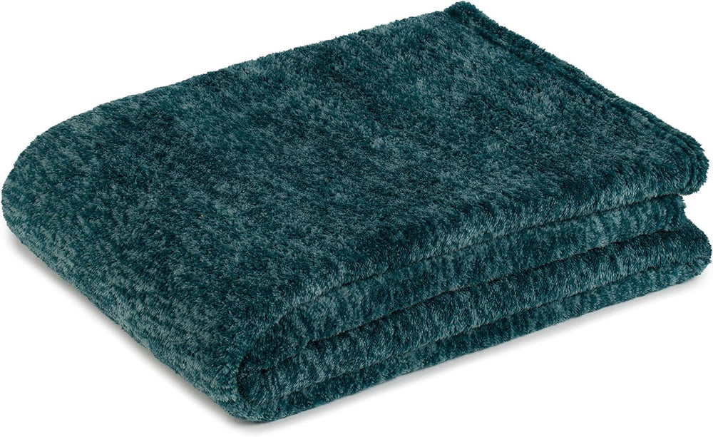 Gözze - Couverture marbrée vivante et confortable, 150 X 200 Cm - Lits et couvertures Petrol Besuche den Gözze-Store Gasoline