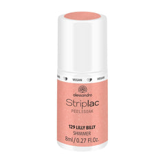 alessandro Striplac UV-Nagellack Lilly Billy – Doux et facile à utiliser – Application facile grâce à la technologie Peel-Off – Vegan et sans alcool – 8 ml