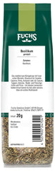 Fuchs Gewürze - Basilicum Gerebelt im Recyclbaren Nachfüllbeutel - 20 g