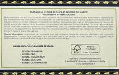 Masque visage à l'huile d'Oliva - Masque capillaire 300 ml Naty Shop