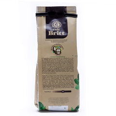 Café Britt® - Mélange de paresseux de l'habitat du Costa Rica (340 g) (paquet de 1) Café Arabica en grains entiers, casher, sans gluten, gourmet et torréfaction moyennement foncée