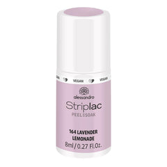 Oja UV alessandro Striplac Lavender Lemonade – Delicată și de lungă durată – Îndepărtare ușoară datorită tehnologiei de îndepărtare – Vegană și cruelty-free – 8 ml