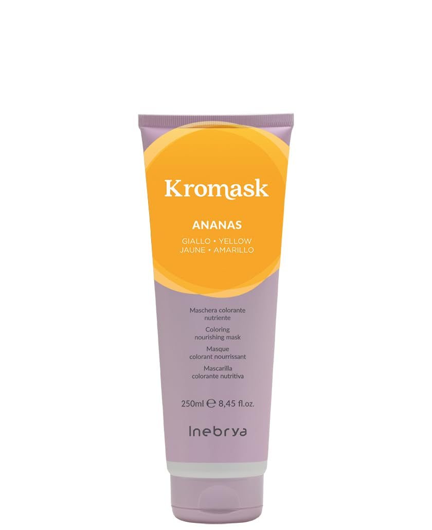 INEBRYA Kromask Masque Nourrissant Ananas 250 ml Naty Shop Masque Capillaire Titre par défaut