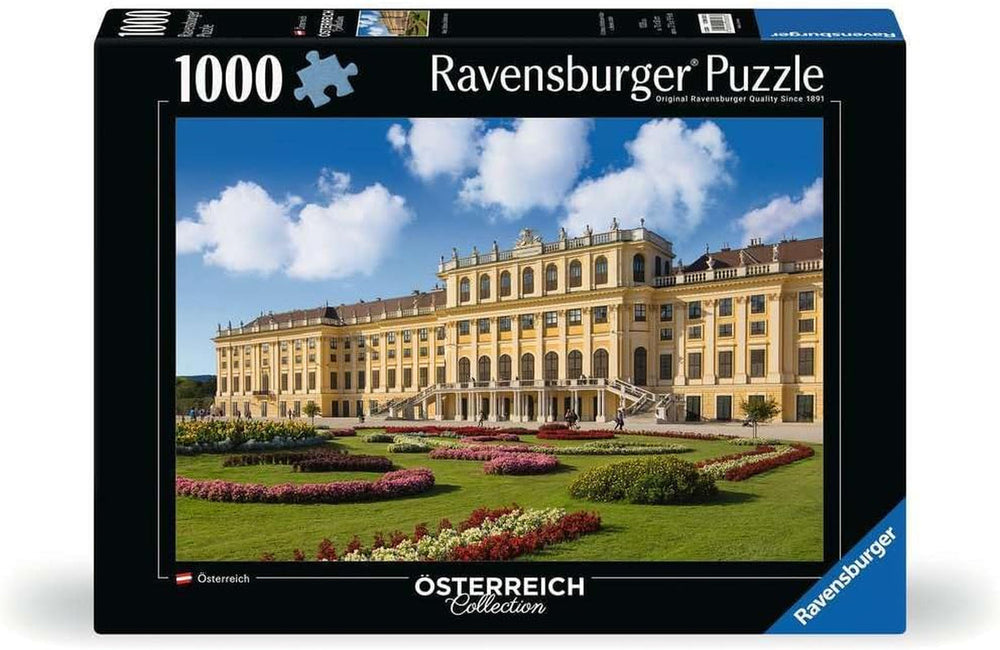 Ravensburger Puzzle 12000353 - Château de Schönbrunn - Puzzle de 1000 pièces pour adultes et enfants de plus de 14 ans, Puzzle Naty Shop New Design