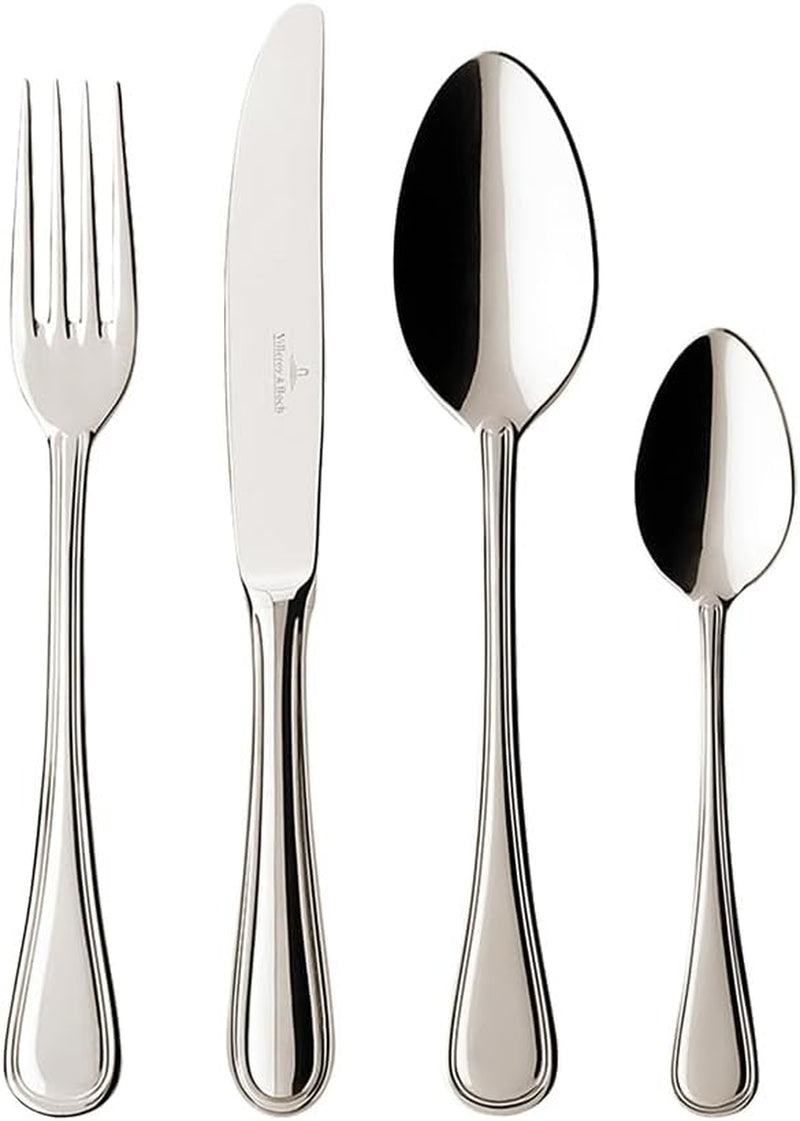 Villeroy And Boch Neufaden Merlemont Tacâmuri pentru până la 6 persoane, 24 piese, oțel inoxidabil Bucatarie Naty Shop