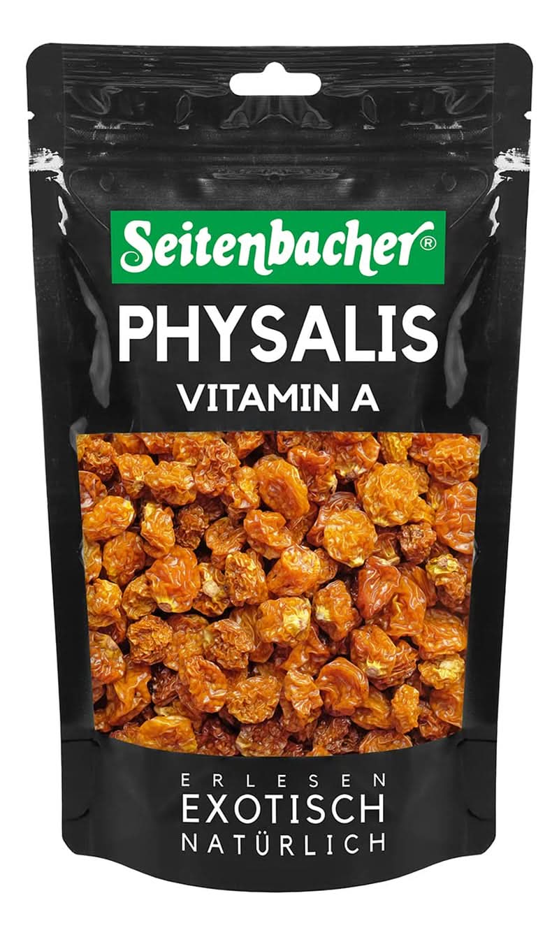 Seitenbacher, Physalis, 200 grammes de produits déshydratés Naty Shop