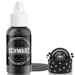 Colorant alimentaire en gel noir - 40 g de colorant alimentaire à base de gel, colorant alimentaire sans sucre, très concentré, pour la cuisson de gâteaux, macarons, glaçages, fondants, biscuits, beignets