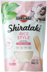 Riz Miyata style Shirataki à base de farine de konjac, 1 sachet (1 x 270g)