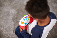 Simba 104010017 - ABC Game Controller, jucărie pentru copii, sunete de animale, melodii, peste 20 de sunete, de la 12 luni, abilități motorii, consolă de joacă, jucărie pentru copii mici, telefon de joacă Jucarii Bebe Naty Shop