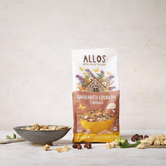 ALLOS Croquant Amarante Nobleuss | Muesli bio Noix Avoine Céréales pour les petites Céréales Naty Shop
