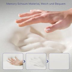 Oreiller de lecture pour lit et canapé, oreiller en plumes, oreiller de lit en mousse à mémoire de forme, oreiller de couchage latéral, oreiller de soutien dorsal ergonomique pour lire et regarder la télévision