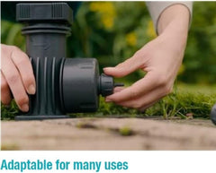 Système d'irrigation Gardena Micro-Drip Basic Unit 2000 : unité de base pour réduire la pression, débit d'eau env. 2 000 l/h, technologie de connexion simple et rapide (1354-20)