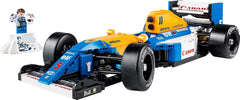 LEGO Icons Williams Racing FW14B avec Nigel Mansell - Modèle de voiture F1 avec figurines de pilote de course à collectionner - Décoration de bureau avec support - Cadeau pour adultes et adolescents fans de sports mécaniques 10353 Jeux de construction Besuche den LEGO-Store