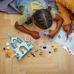 LEGO Disney La Reine des Neiges : le palais de glace d'Elsa, le château de la reine des glaces, la poupée Princesse ELSA et Anna, plus 2 figurines d'animaux, un cadeau idéal pour les filles et les garçons de 4 ans 43238 Jeux de construction Besuche den LEGO-Store