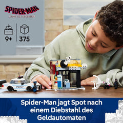 LEGO | Marvel Spider-Verse: Miles Morales vs. Spot - Superhelden Spielset mit Spielzeug Auto - 4 Minifiguren und Mini-Markt - Kreatives Geschenk für Jungen und Mädchen ab 9 Jahren - 76311
