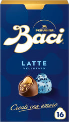 Perugina Baci, chocolat fourré au chocolat au lait et noisettes, 200 grammes Bonbons au chocolat Naty Shop Default Title