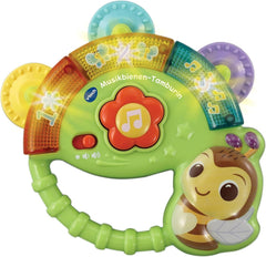 Vtech Baby Musical Bee Tambourin - Jouet musical avec chiffres, sons amusants, phrases et chansons - Pour 3-36 mois Jouets pour bébés Naty Shop Titre par défaut