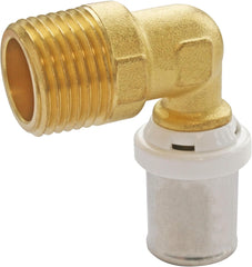 SOMATHERM FOR YOU - / 5711-16-15 - Tuyau presse coudé Ø16 multicouche - M15/21 (1/2'') Raccordement d'un tuyau multicouche d'un diamètre de Ø16