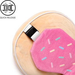 Oreiller de voyage Puckator avec masque Relaxeazzz - Oreillers de voyage Donut Naty Shop