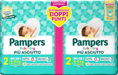 Couches Pampers Baby Dry Maxi Twin Pack, taille 4 (7-18 kg), 48 couches