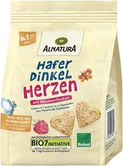 Inimi de ovăz și speltă bio, de la 1 an, 125 g