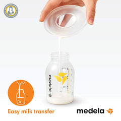 Coquilles Medela Milk Collection - BPA-, En silicone souple et flexible, Comprend 2 pcs Accessoires Alimentation et Allaitement Bebe Naty Shop