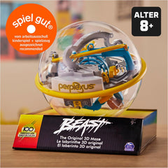 Spin Master Games - Perplexus Beast Labyrinthe à billes 3D avec 100 obstacles, jeu de patience pour enfants de 9 ans et plus et adultes