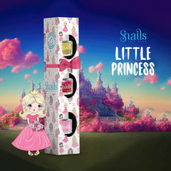 Snails Kids Coffret cadeau de vernis à ongles 510393, Mini Princess 3x5 ml, à base d'eau, lavable, sûr, végétalien
