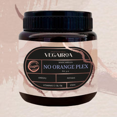 VEGAIROA - No Orange Plex Mask - Masque neutralisant les tons orangés - Soin hydratant en profondeur - Produit de coiffure professionnel vegan - Masque capillaire Naty Shop 300 g