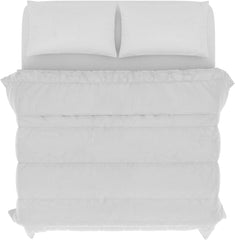 Prestige Italian Bedding Couette d'été en microfibre, blanc, double, 100 % Naty Shop Couettes et couettes