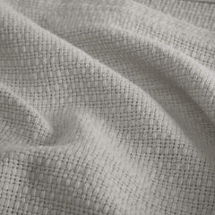 Couverture double en coton gris Madison Park Freshspun Wicker Lits et couvertures Madison Park