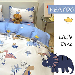 Linge de lit enfant, unisexe, dinosaures, coton Linge de lit - enfant Naty Shop