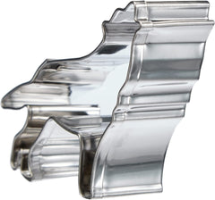 Städter 066045 Boîte à biscuits Wolf env. 7,5 cm Acier inoxydable, 30 x 30 x 30 cm