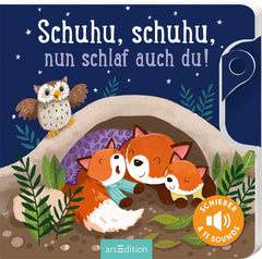 Shoo, shoo, maintenant tu dors aussi ! : Slider et 11 sons | Un livre innovant avec des sons coulissants pour les petits de plus de 18 mois Baby Toys Naty Shop Book
