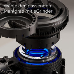 Machine à expresso automatique Siemens EQ900, grand écran couleur TFT, 2 réservoirs à grains, 36 boissons chaudes et froides, café froid, super silencieux, fonction deux tasses, contrôle par application, acier inoxydable, TQ907D03