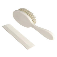 315005 Peigne et brosse en plastique blanc Enfants - Bain et soin Naty Shop Default title