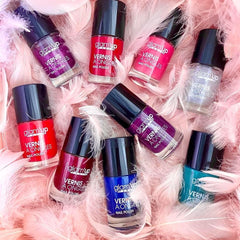 Glam'Up Paris, vernis à ongles brillant, longue tenue et à séchage rapide, n° 1. 100, transparent