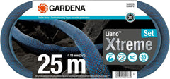 Gardena Liano Xtreme 1/2" 25 m : tuyau d'arrosage textile extrêmement robuste avec tuyau intérieur en PVC léger et résistant aux intempéries (18475-20)