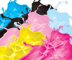 Set de colorants alimentaires avec encres comestibles pour traceurs 6 x 100 ml | Cyan clair | Cyan | Magenta clair | | Magenta | Jaune | Noir | Impression comestible, impression sur papier gaufré, garniture de gâteau décorative