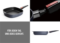 Poêle carrée Woll Diamond Lite, hauteur 6 cm - sans induction Casseroles et poêles Naty Shop