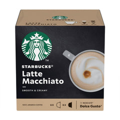 STARBUCKS Probierset, White Cup Variety Pack de Nescafé Dolce Gusto Kaffeekapseln & Vanilla Macchiato de Nescafé Dolce Gusto Kaffeekapseln 6 x 12 (72 Kapseln, 36 Portionen)
