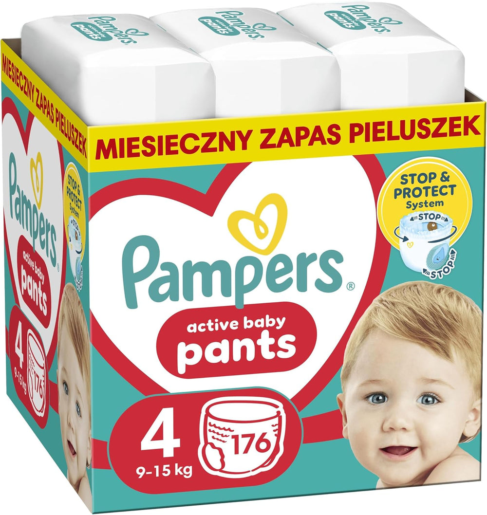 Pampers (ancienne version), pantalons garçons/filles 4 176 pcs.