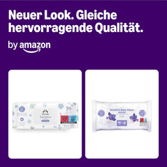Șervețele umede Amazon Sensitive Baby Wipes 1008, fără parfum, 18 pachete a câte 56 (anterior sub marca Mama Bear, produs identic)