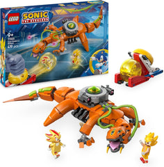 LEGO Sonic l'hérisson Super Shadow contre. Cadeau de jouet de joueur Biolizard pour garçons et filles, ensemble de jeu à collectionner pour les enfants et les fans de jeux vidéo avec des figurines de personnages 77003 Jeux de construction Besuche den LEGO-Store Titre par défaut