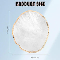 Maniküre Palette Kunstharz Nagelkunst Palette Nail Art Palette Nagellack Palette Make up Paletten Nagelmalerei Display Fach Kosmetik Mischpalette Werkzeuge