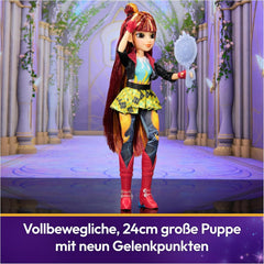 Unicorn Academy Ankleidepuppe Valentina - die Originalpuppe zur beliebten Netflix-Serie, 24 cm groß, mit echtem Haar, abnehmbarer Kleidung und Accessoires, für Kinder ab 4 Jahren