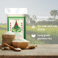 ROYAL THAI RICE - Riz long grain parfumé au jasmin - 1 X 1 KG