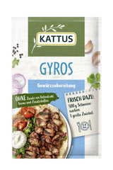 - Gyros Gewürzzubereitung | Assaisonnement pour 3-4 portions | Ohne Zusatz von Fefeextrakt, Aroma et Zusatzstoffen | 25 g en sachet