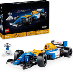 LEGO Icons Williams Racing FW14B avec Nigel Mansell - Modèle de voiture F1 avec figurines de pilote de course à collectionner - Décoration de bureau avec support - Cadeau pour adultes et adolescents fans de sports mécaniques 10353 Jeux de construction Besuche den LEGO-Store Default Title
